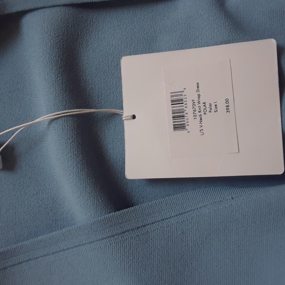 NWT DIANE VON FURSTENBERG Large Blue Dress - Picture 3 of 4